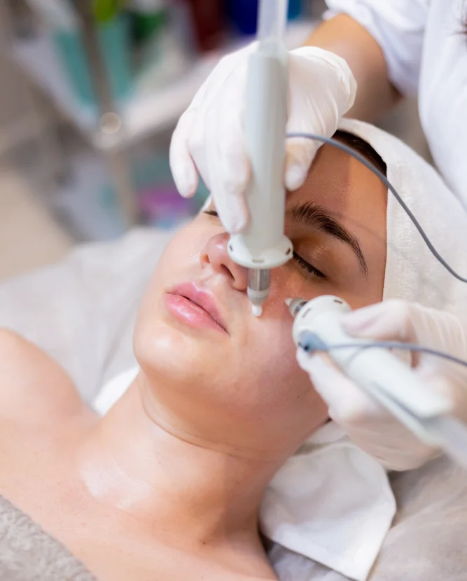 Soins technico-esthétique utilisation LED